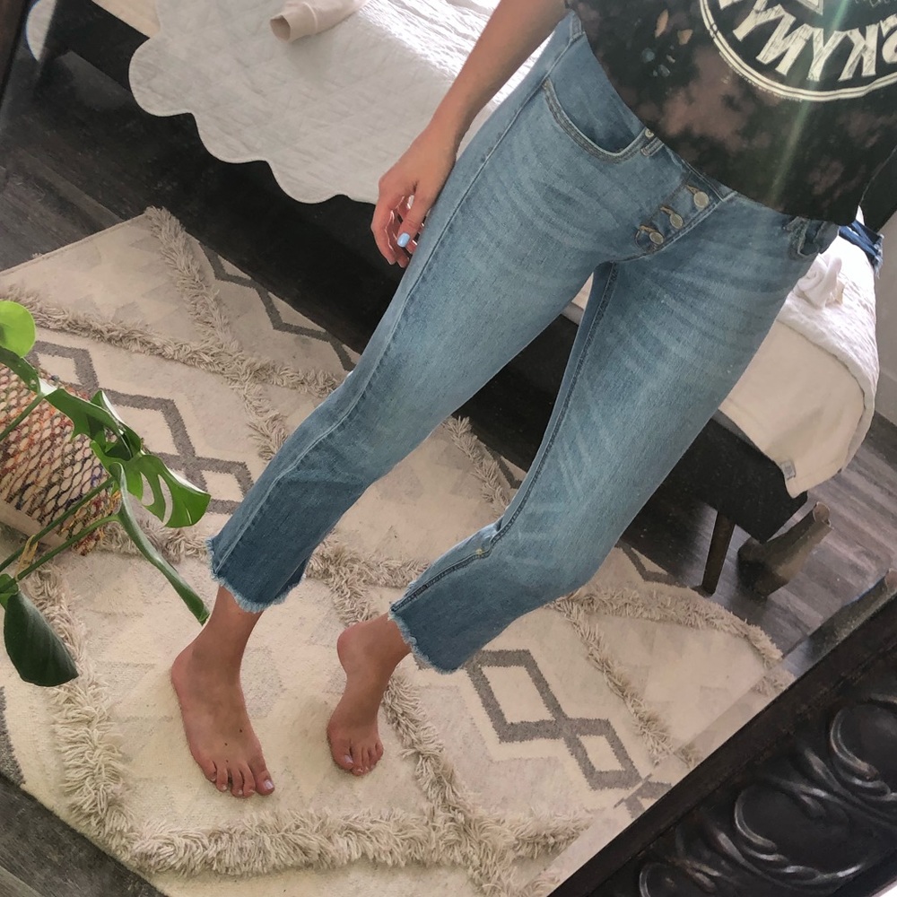 Cropped Jeans